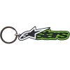 Keychain Key Fob - Blaze - Black Green