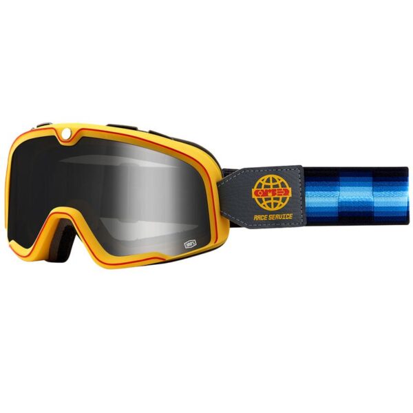 Barstow Goggles - Race Service - Silver Mirror