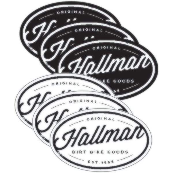 Decal Sheet - Hallman - Goods - 6 Pack