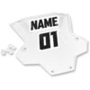 Sentinel XP Roost Deflector Clear Number Plate