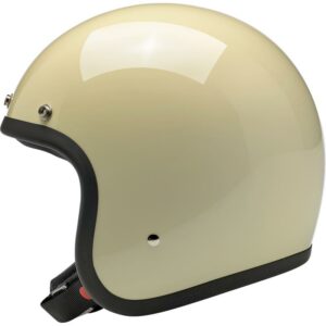 Bonanza Gloss Vintage White Helmet