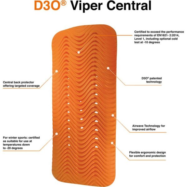 D3O Viper Central Back Impact Protector
