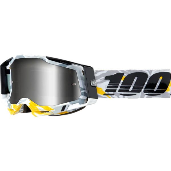 Racecraft 2 Goggles Mirrored Lens